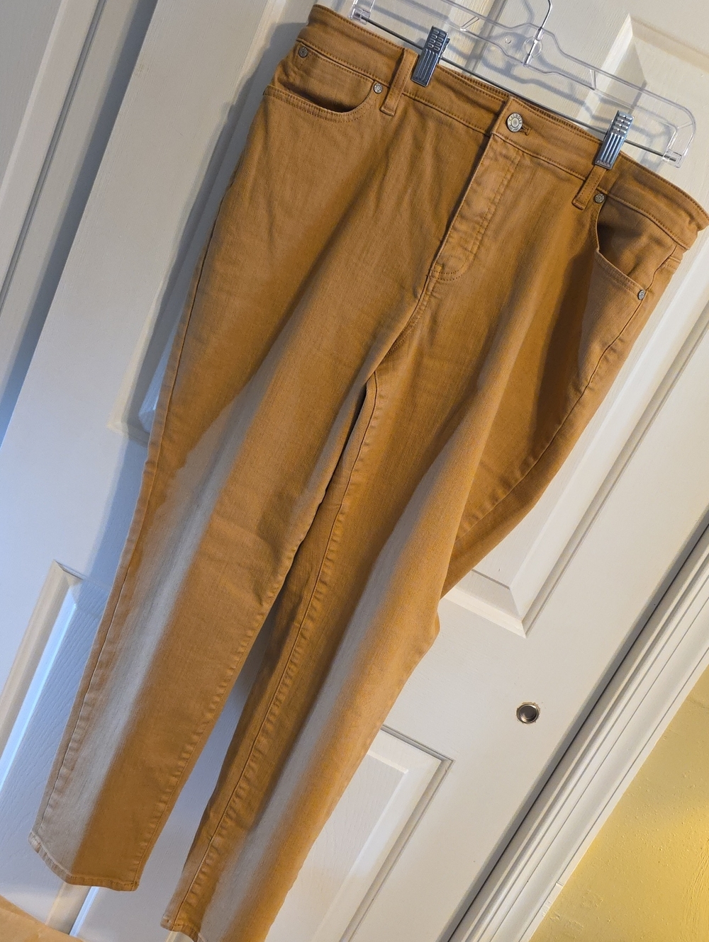 Talbots Skinny Jeans in Camel Brown